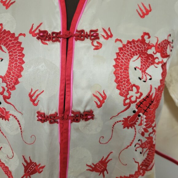 Vintage Chinese XS two Piece Silk Set - Picture 2 of 8